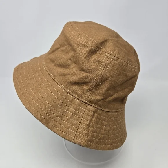 MADEWELL TERRA COTTA TAN 100% COTTON BUCKET HAT WOMEN SIZE SMALL MEDIUM AUTUMN - Picture 4 of 12
